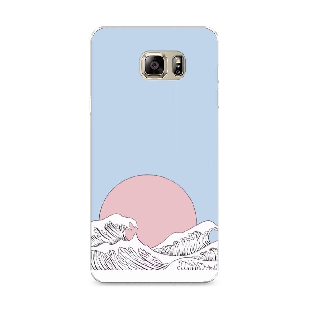 

Чехол Awog на Samsung Galaxy Note 5 / Самсунг Note 5 "Японское солнце", 23550-10