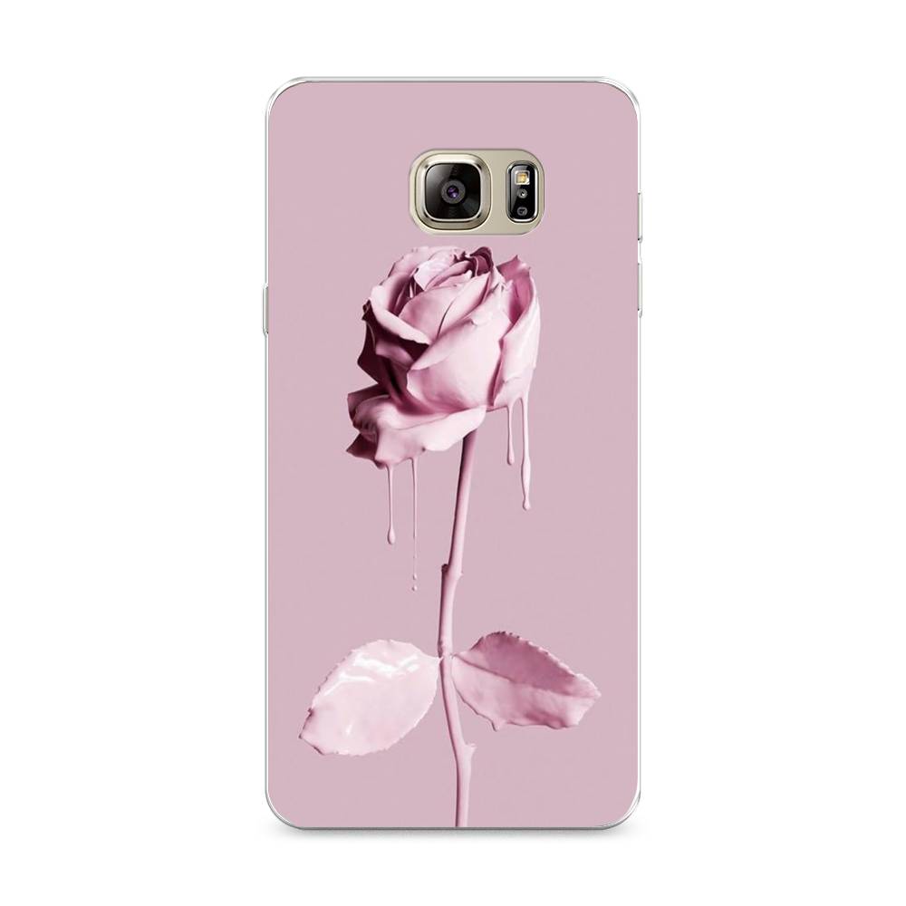 

Чехол Awog на Samsung Galaxy Note 5 / Самсунг Note 5 "Роза в краске", Белый;розовый, 23550-8