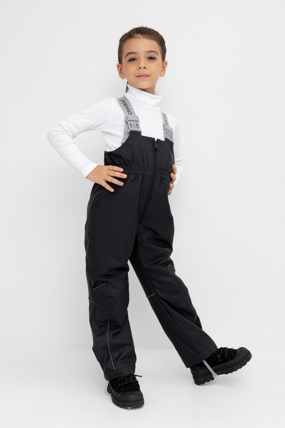 

Полукомбинезон детский CROCKID 1BG PNT 002(2) 1, черный, 116, 1BG PNT 002(2).1