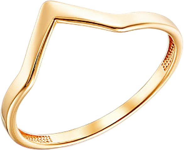 Кольцо из красного золота р. 17 Veronika K100-2018