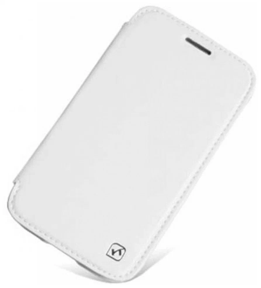 

Футляр-книга боковой Hoco Crystal Leather для Samsung Galaxy i9500 S4 white, Белый