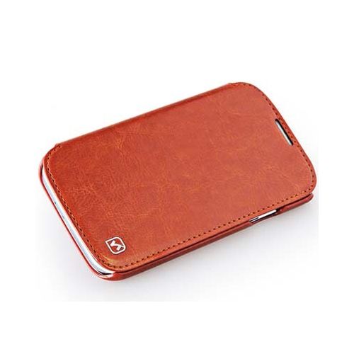

Футляр-книга боковой Hoco Crystal Leather для Samsung Galaxy i9295 S4 Active brown, Коричневый