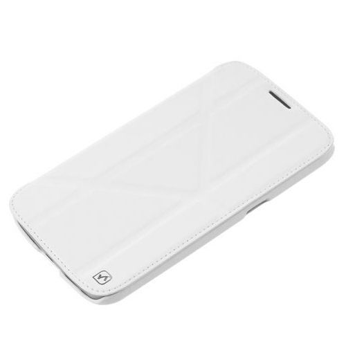 

Футляр-книга боковой Hoco Crystal Leather для Samsung Galaxy i9200 Mega 6.3 white, Белый