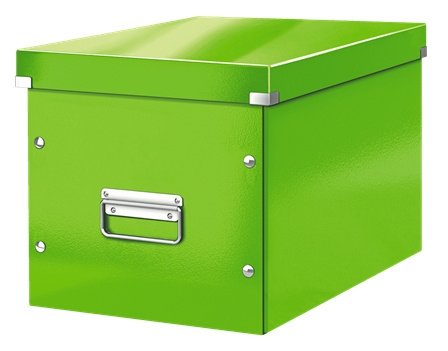 

Короб для хранения Leitz 61080054 Click & Store L зеленый картон
