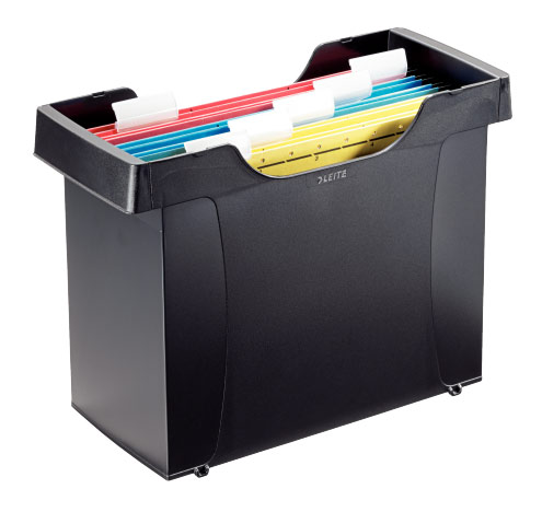 

Бокс для подвесных папок Leitz Plus 19930395 черный