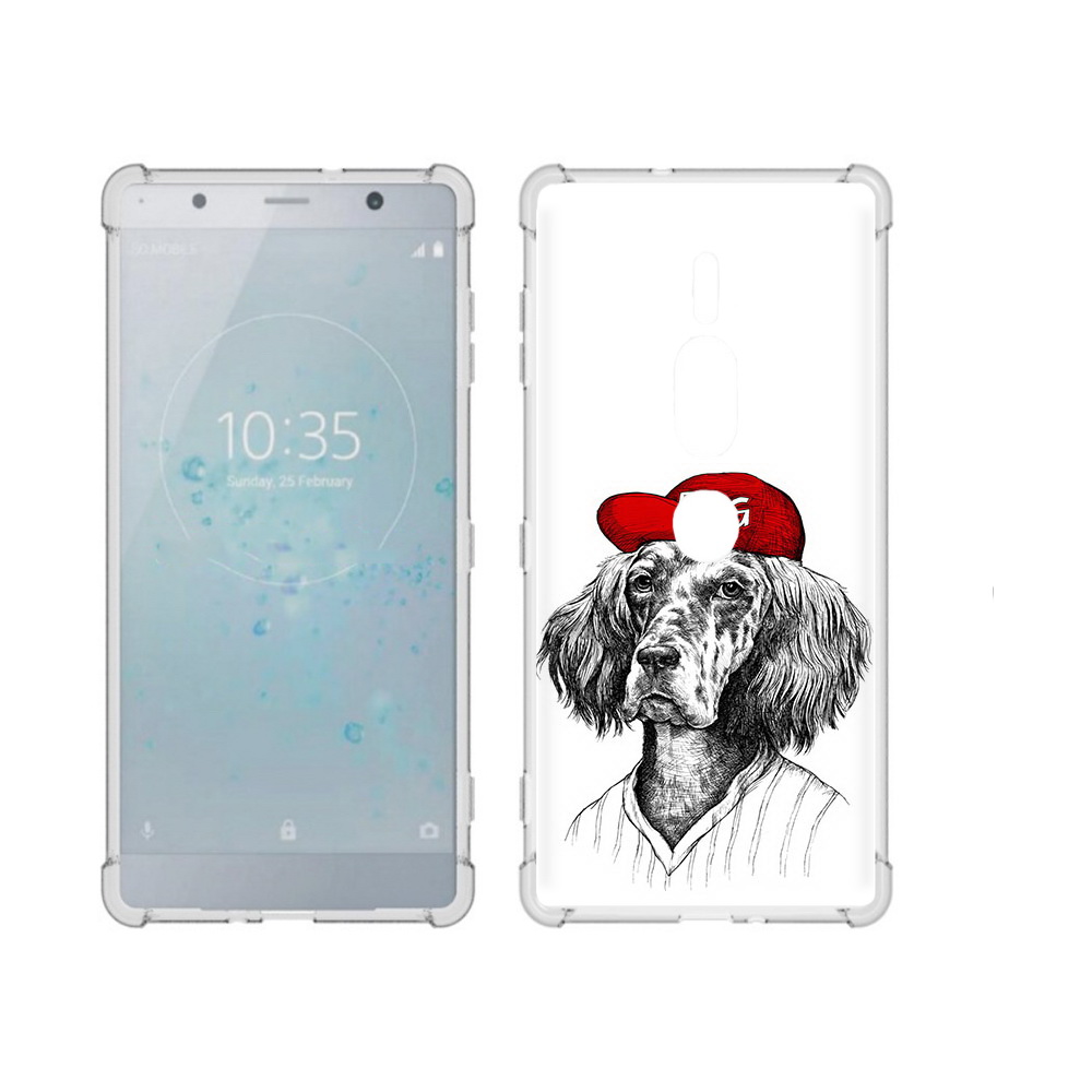

Чехол MyPads Tocco для Sony Xperia XZ2 Premium дог, Прозрачный, Tocco