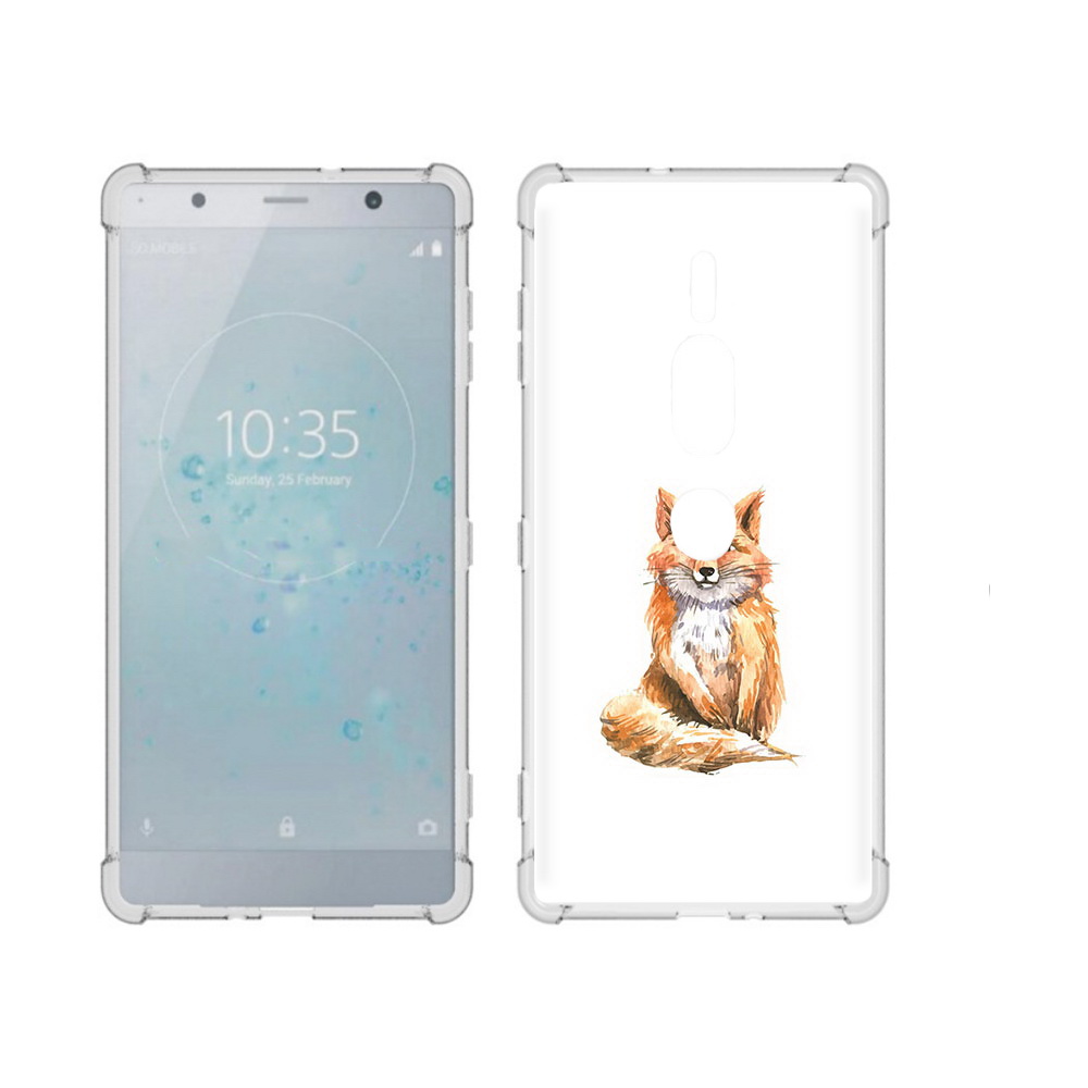 

Чехол MyPads Tocco для Sony Xperia XZ2 Premium детская лиса, Прозрачный, Tocco