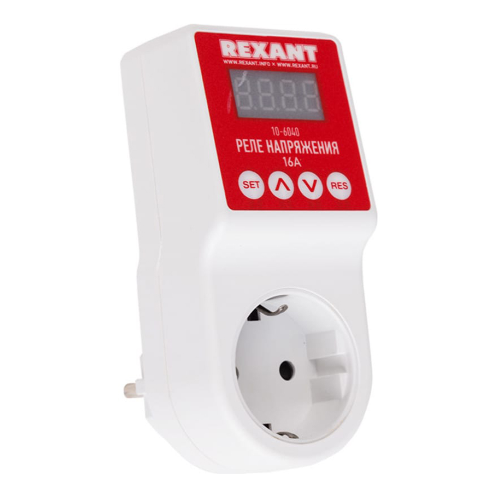 

Реле напряжения REXANT 16 А с дисплеем