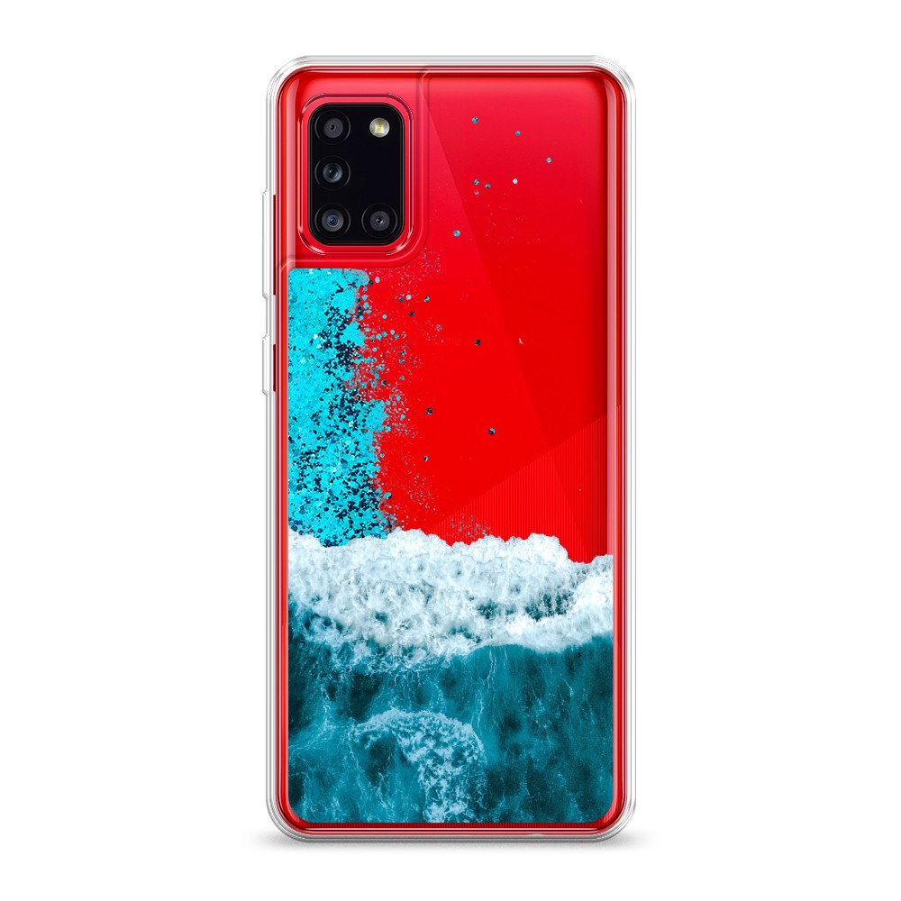 

Жидкий чехол с блестками "Морская пучина" на Samsung Galaxy A31, 2100393-1