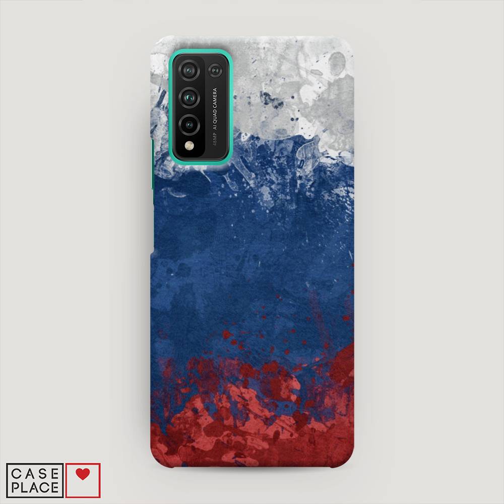 

Чехол Awog "Флаг России неровный" для Honor 10X Lite, 6104620-4