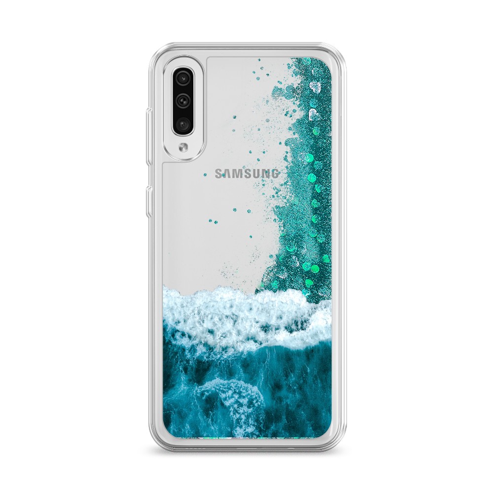 

Жидкий чехол с блестками "Морская пучина" на Samsung Galaxy A30s, 28895-1