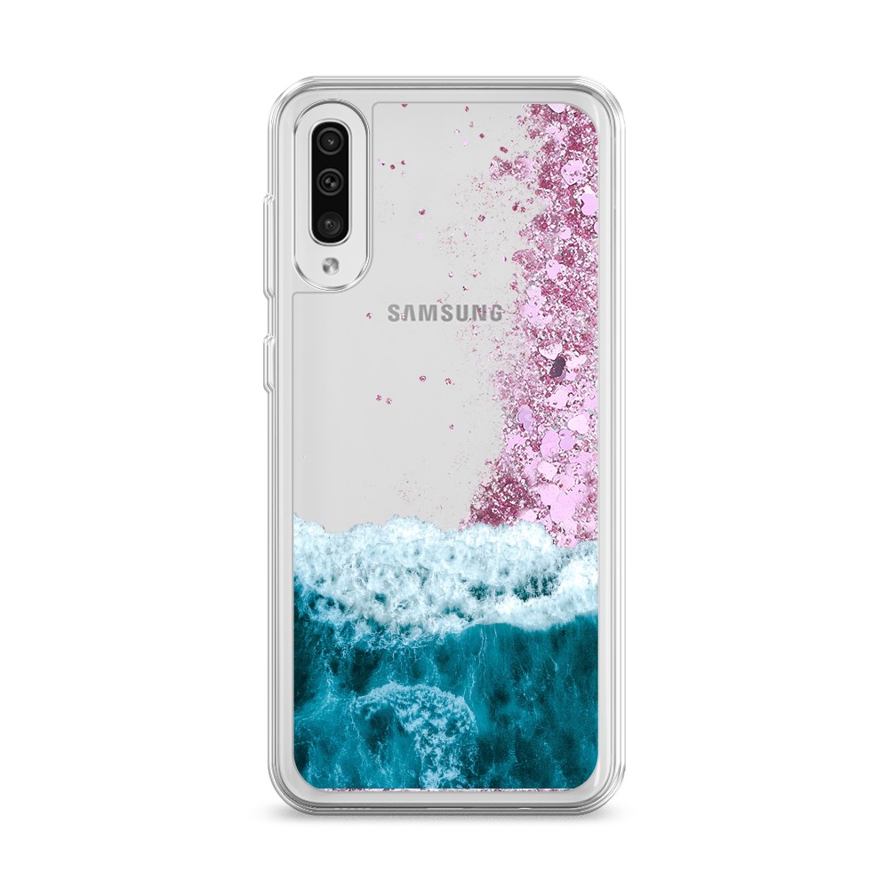 

Жидкий чехол с блестками "Морская пучина" на Samsung Galaxy A30s