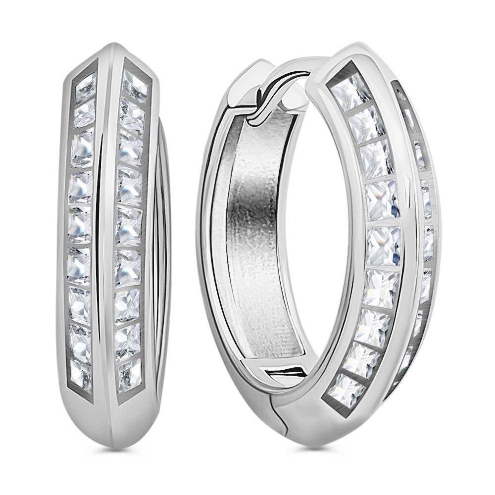 

Серьги из серебра 585Gold 702009921, фианит, 702009921