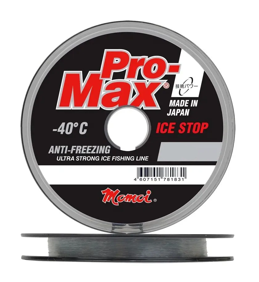 

Монофильная леска для рыбалки Momoi Pro-Max Ice Stop (5 / 0.181 / 3.8 / 5 / clear (5 штук), Прозрачный, Pro-Max Ice Stop