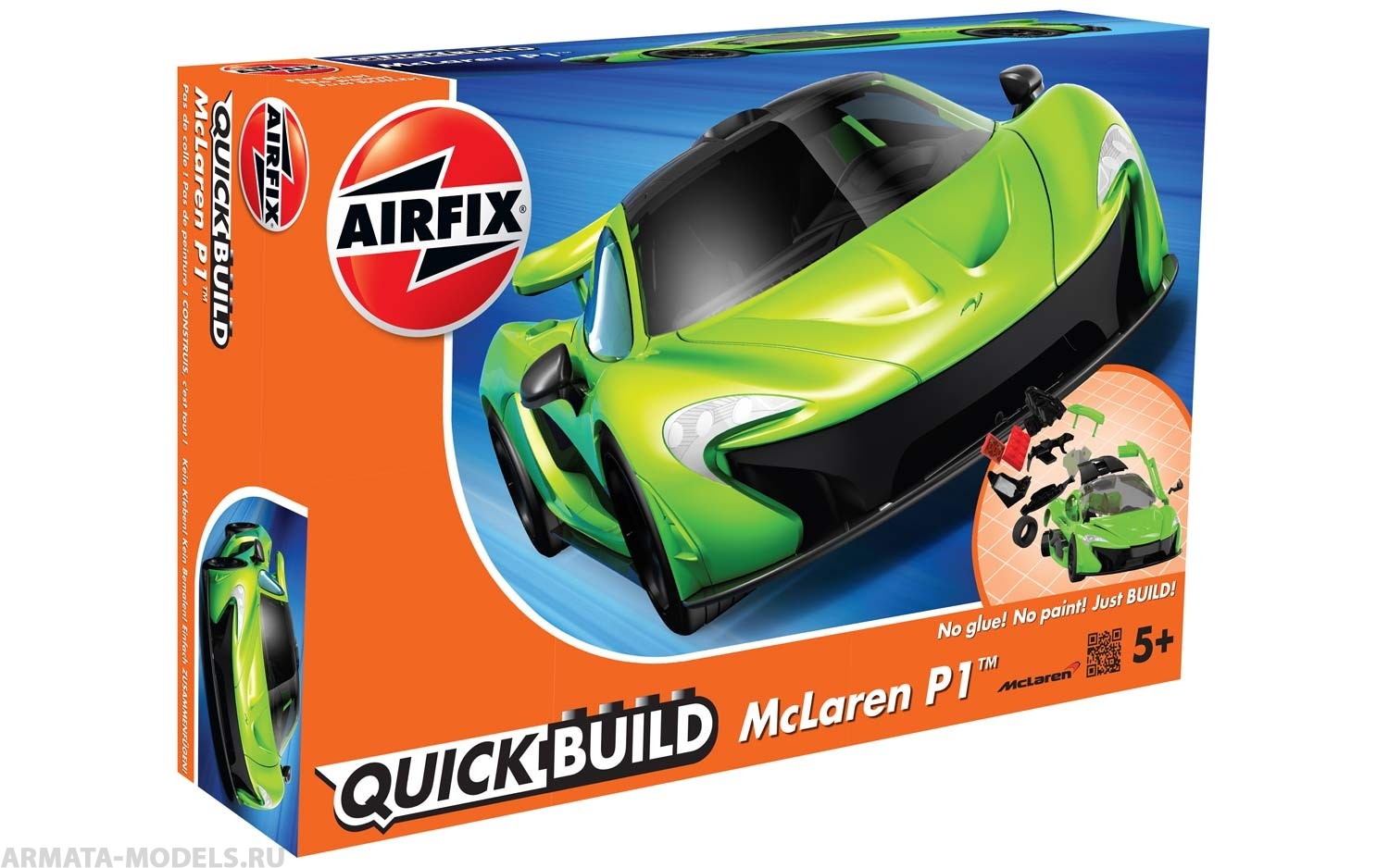 

J6021 QUICKBUILD McLaren P1 - Салатовый, 5055286642210