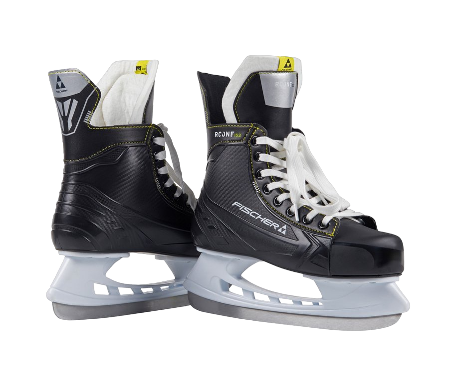 Коньки хоккейные Fischer ONE IS2 SKATES JR, черный, размер 35 EU