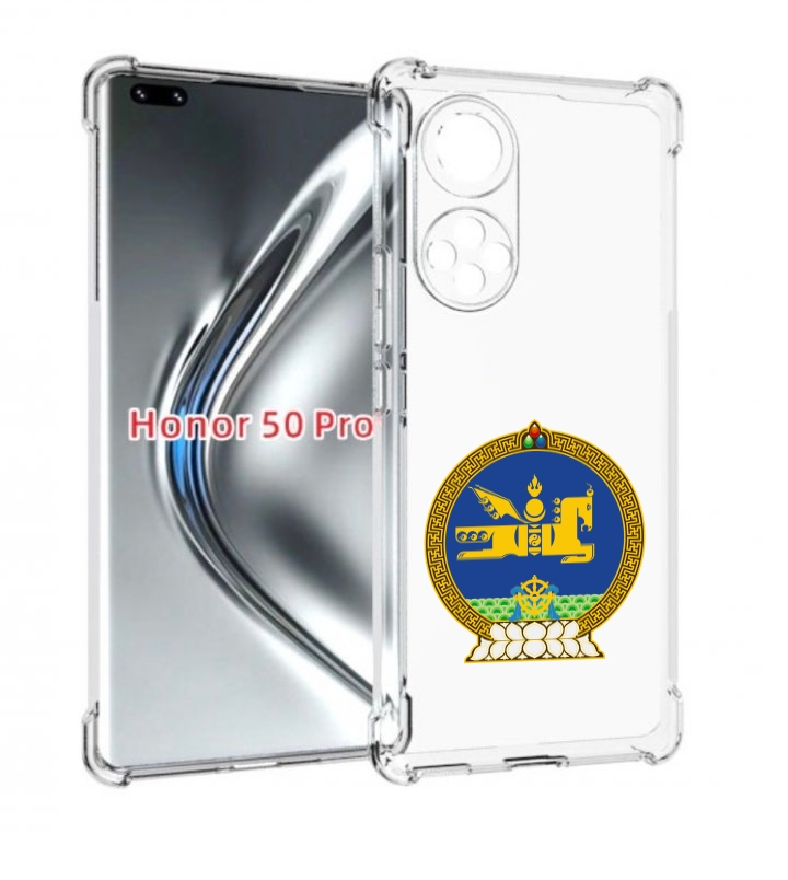 

Чехол бампер MyPads герб-монголия для Honor 50 Pro/Nova 9, Прозрачный, Tocco
