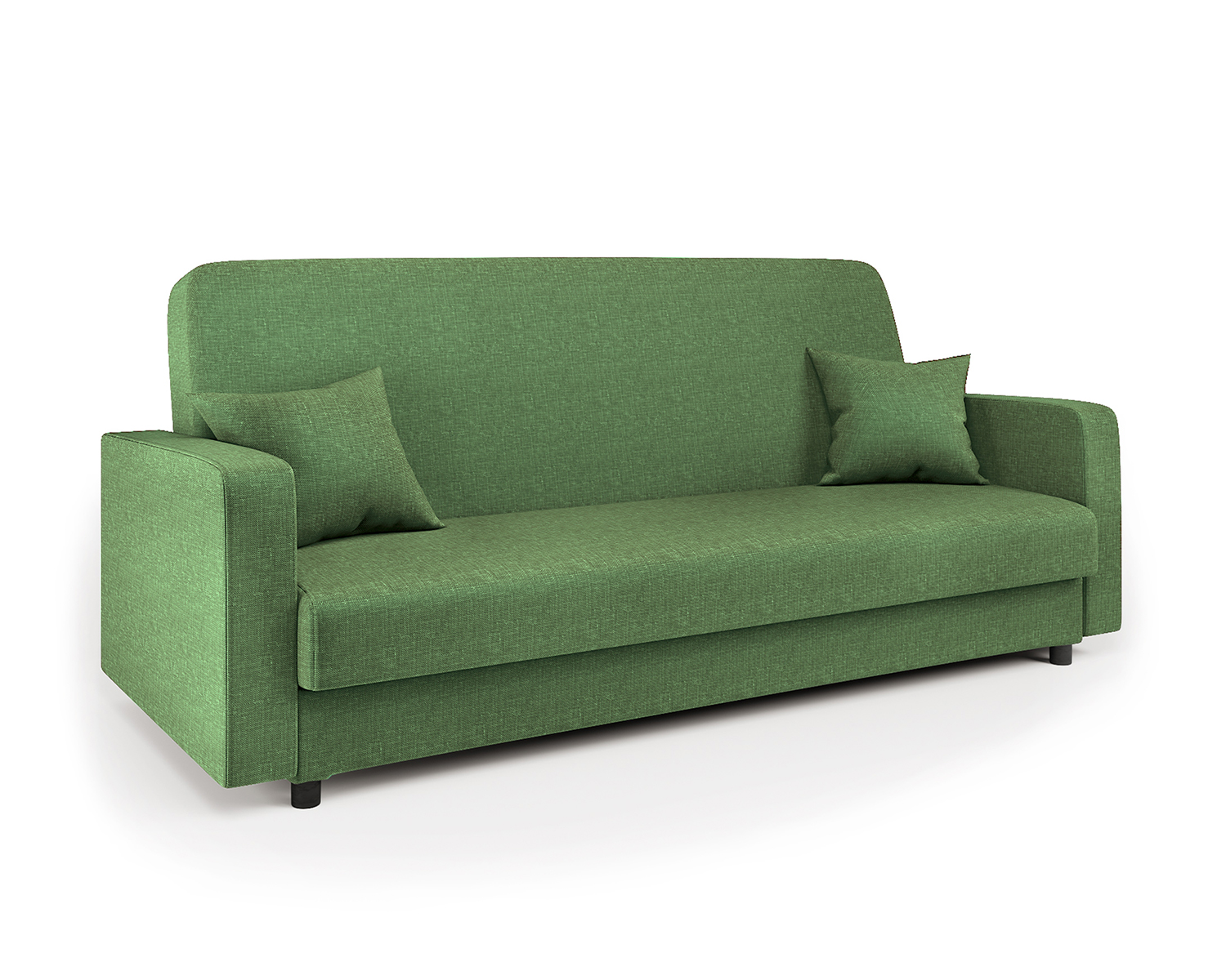 фото Диван-кровать шарм-дизайн мелодия 140, зеленый