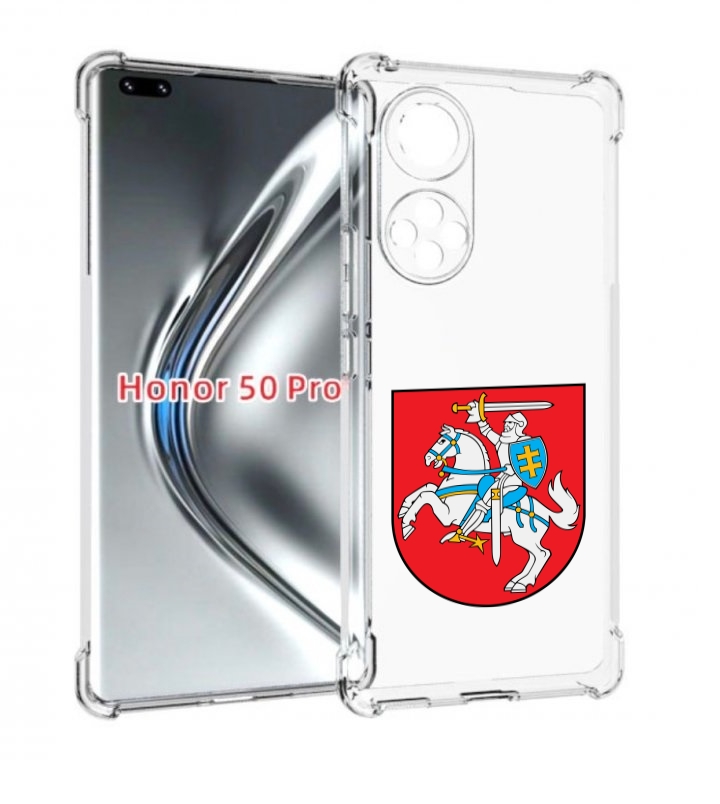 

Чехол бампер MyPads герб-литва для Honor 50 Pro/Nova 9 Pr, Прозрачный, Tocco