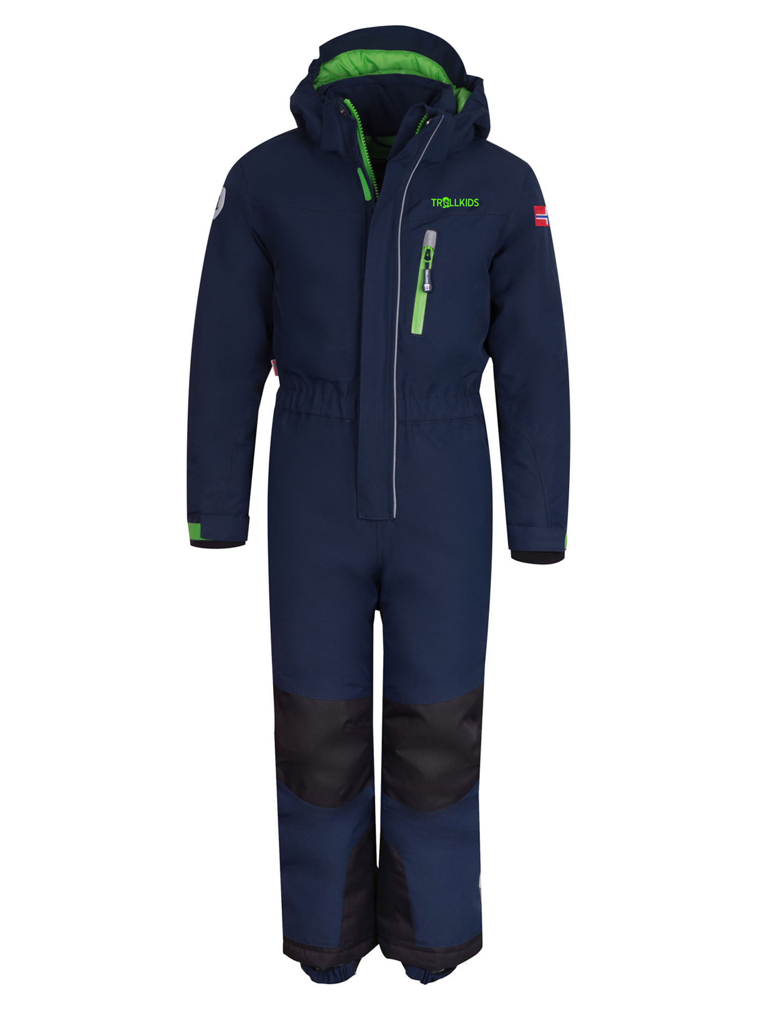 

Комбинезон Горнолыжный Детский Trollkids Isfjord Snowsuit Navy/Green (Рост:140), Синий, Isfjord Snowsuit