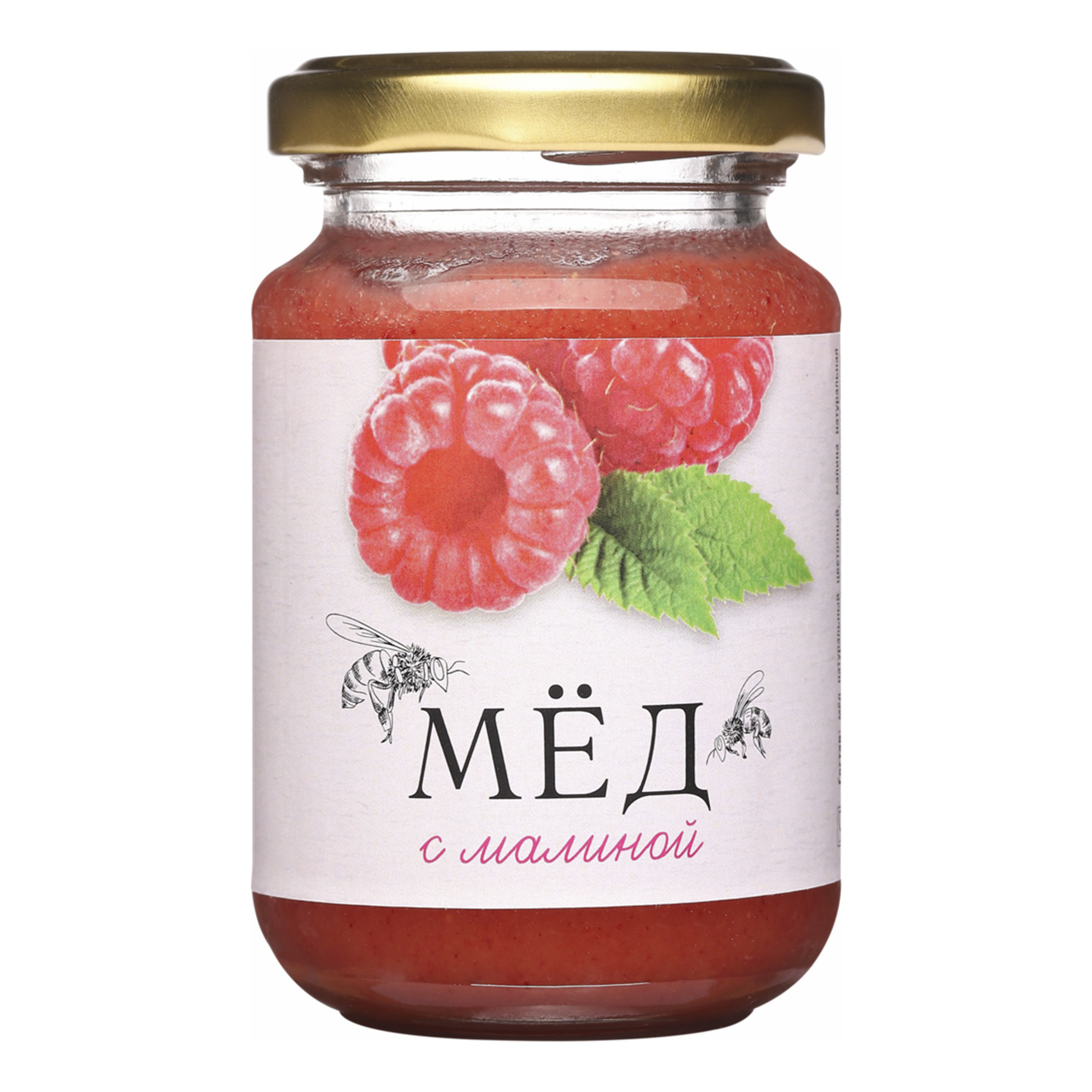 

Мед Мастер меда цветочный с малиной 240 г
