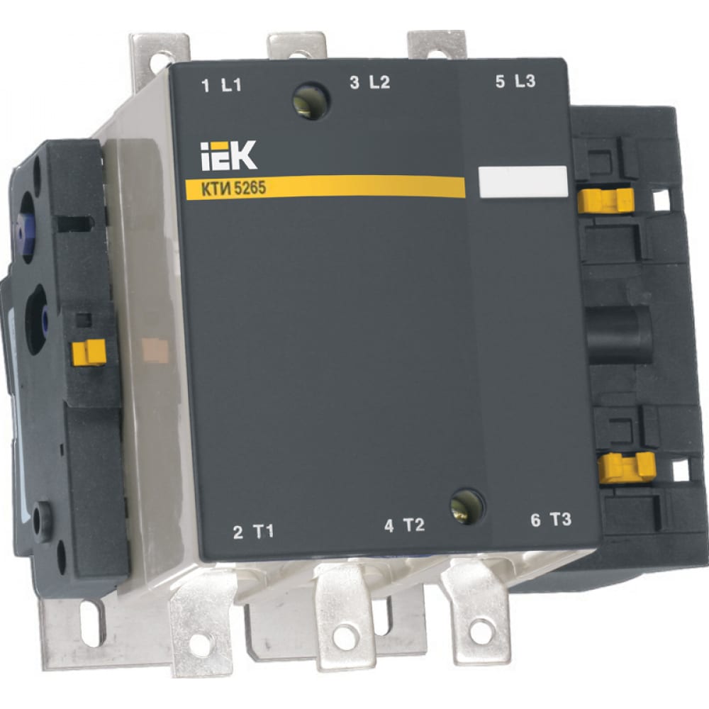 фото Контактор iek кти-5265, 265а, 400в/ас3 kkt50-265-400-10