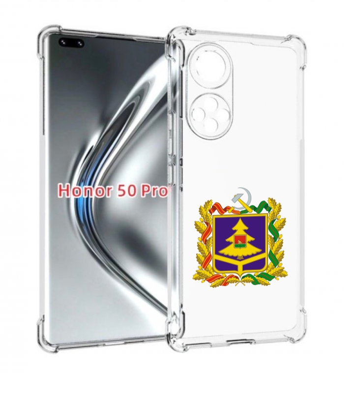 

Чехол бампер MyPads герб-брянскои-области для Honor 50 P, Прозрачный, Tocco