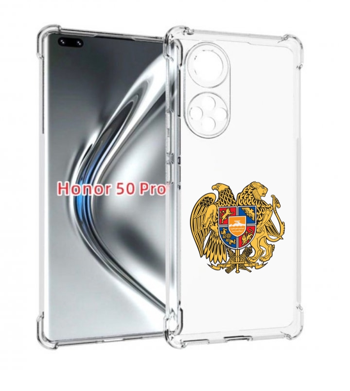 

Чехол бампер MyPads герб-армении для Honor 50 Pro/Nova 9, Прозрачный, Tocco