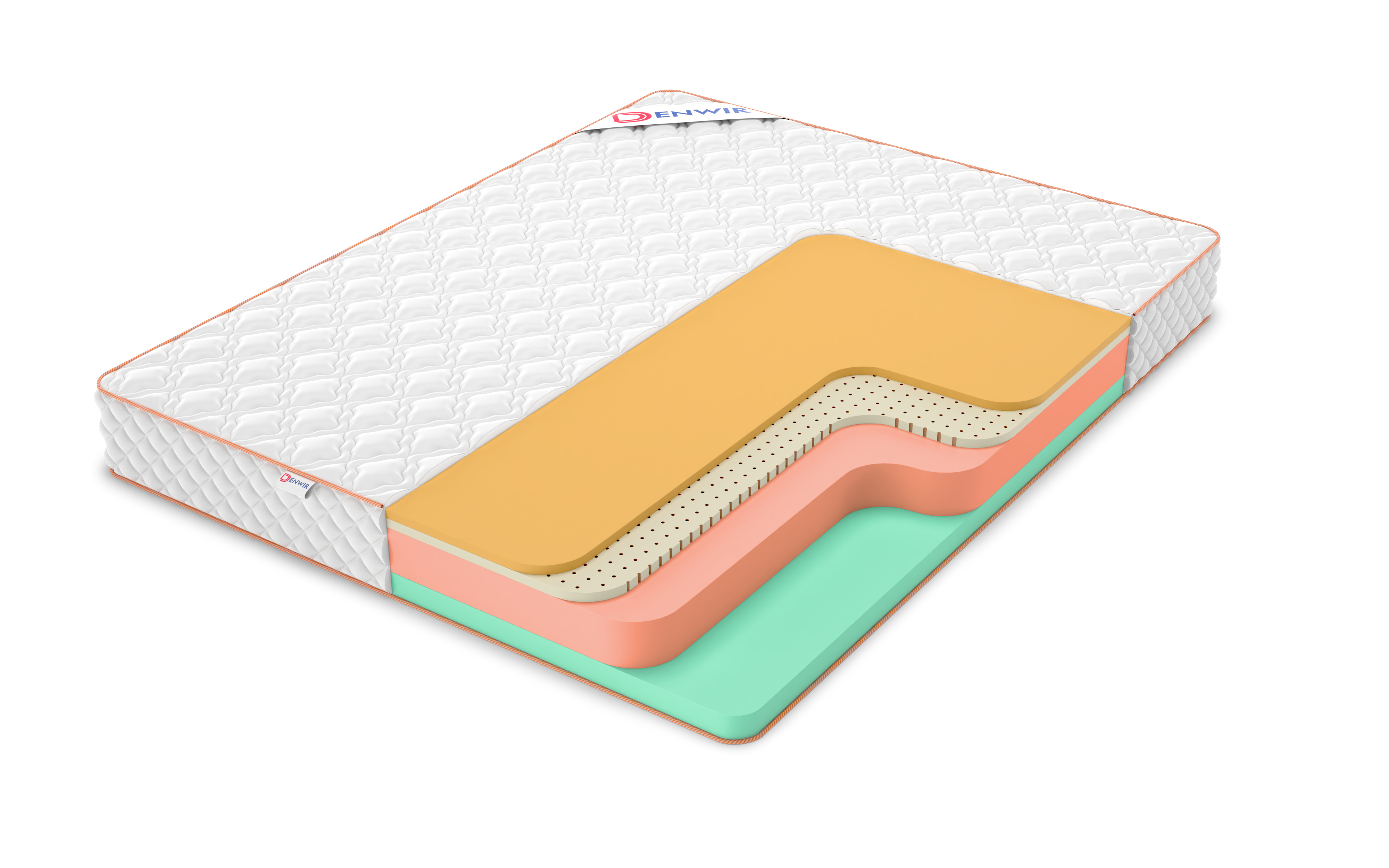 

Матрас беспружинный DENWIR TOP ECO MEMO SOFT 19/chstmat_TEMS19_150x200, Белый, TOP ECO MEMO SOFT 19