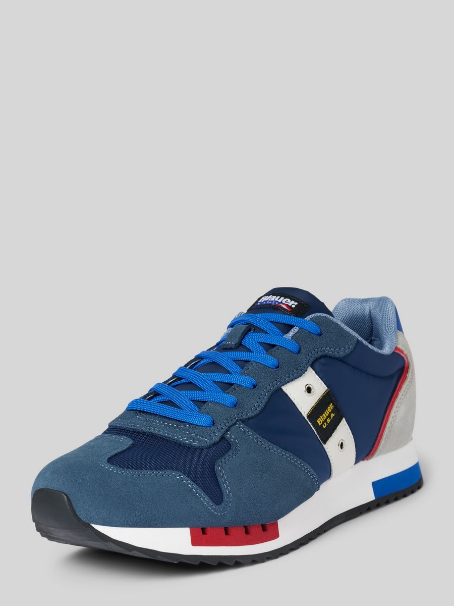 

Кроссовки мужские Blauer S4QUEENS01/MES синие 43 EU, Синий, S4QUEENS01/MES