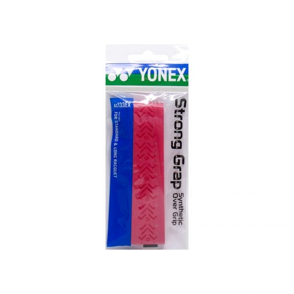 фото Обмотка для ручки ракетки yonex overgrip ac133ex strong grap x1, red