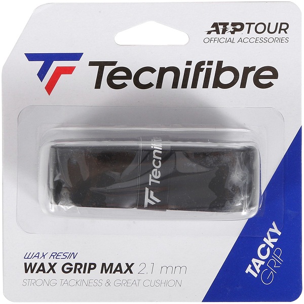 фото Обмотка для ручки ракетки tecnifibre grip wax max x1 51atpwambk, black