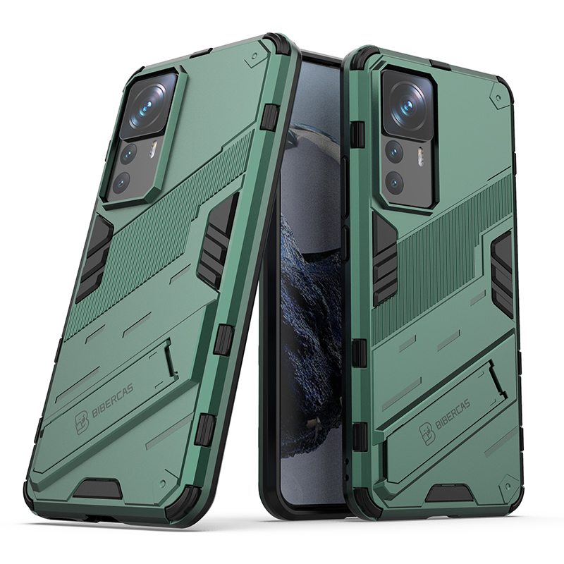 

Чехол Black Panther Warrior Case для Xiaomi 12T/Pro, зеленый, Warrior Case