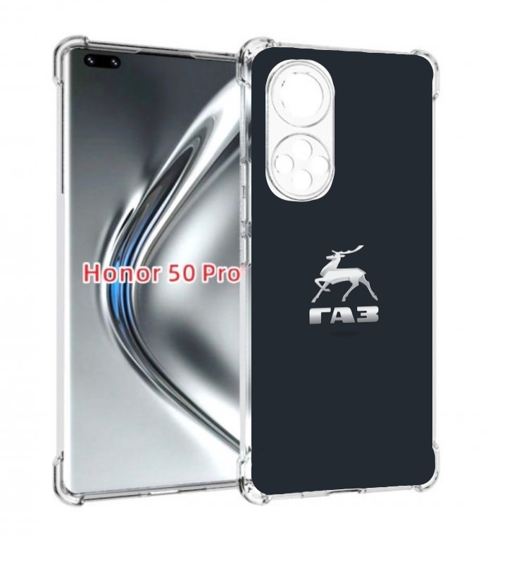 

Чехол бампер MyPads газ-газель для Honor 50 Pro/Nova 9 Pr, Прозрачный, Tocco