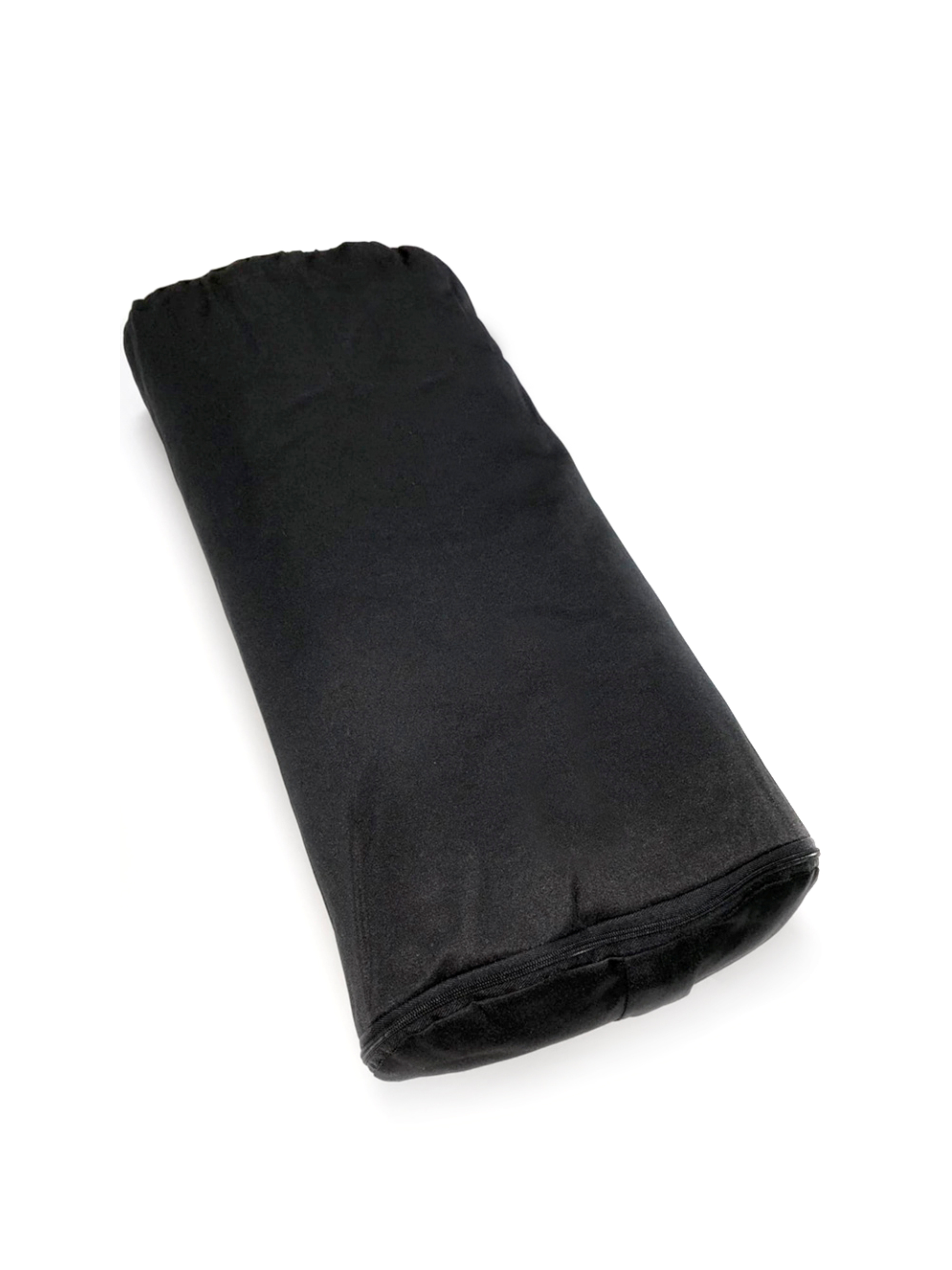 фото Болстер для йоги айенгара прямоугольный шерстяной 60 см (2 кг, 60 см, черный) ramayoga