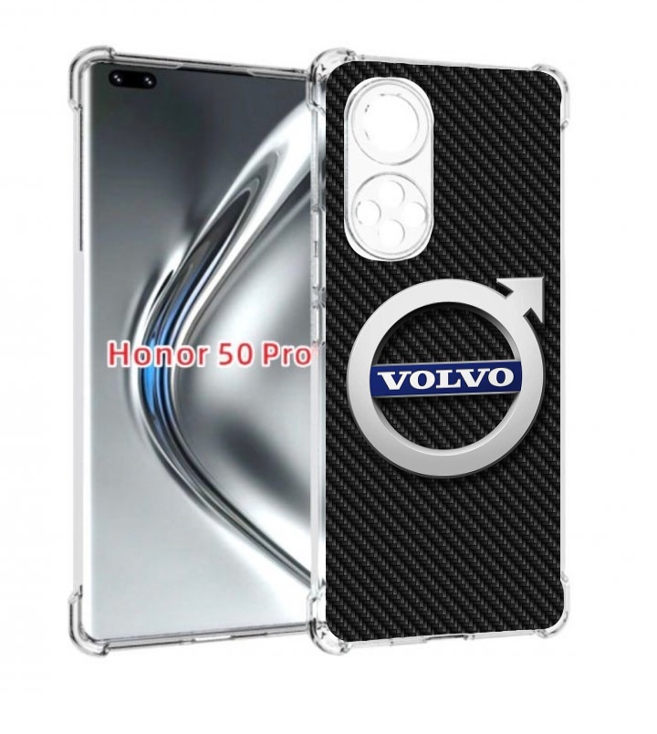 

Чехол бампер MyPads вольво volvo 3 для Honor 50 Pro/Nova, Прозрачный, Tocco