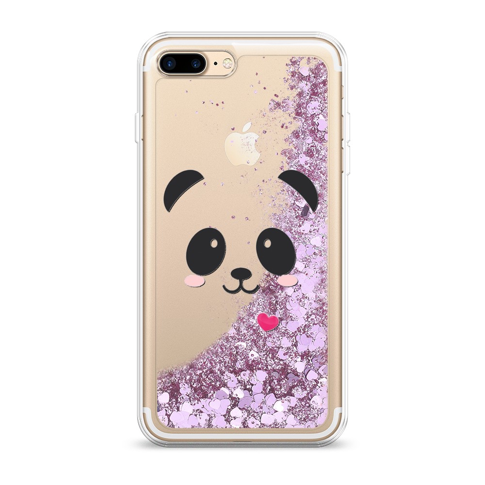 

Чехол Awog на Apple iPhone 8 Plus / Айфон 8 Plus "Влюбленный панда контур", 10994-1