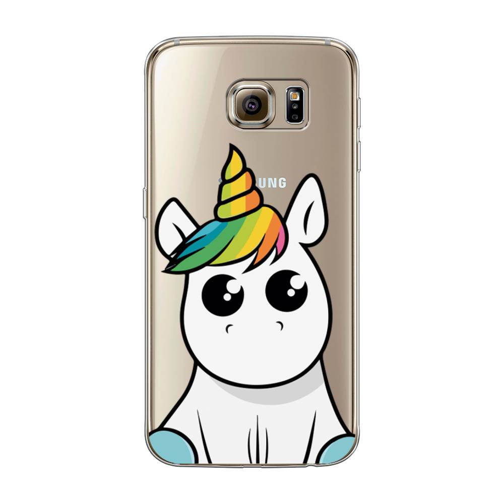 

Чехол Awog "Глазастый единорог" для Samsung Galaxy S6 edge