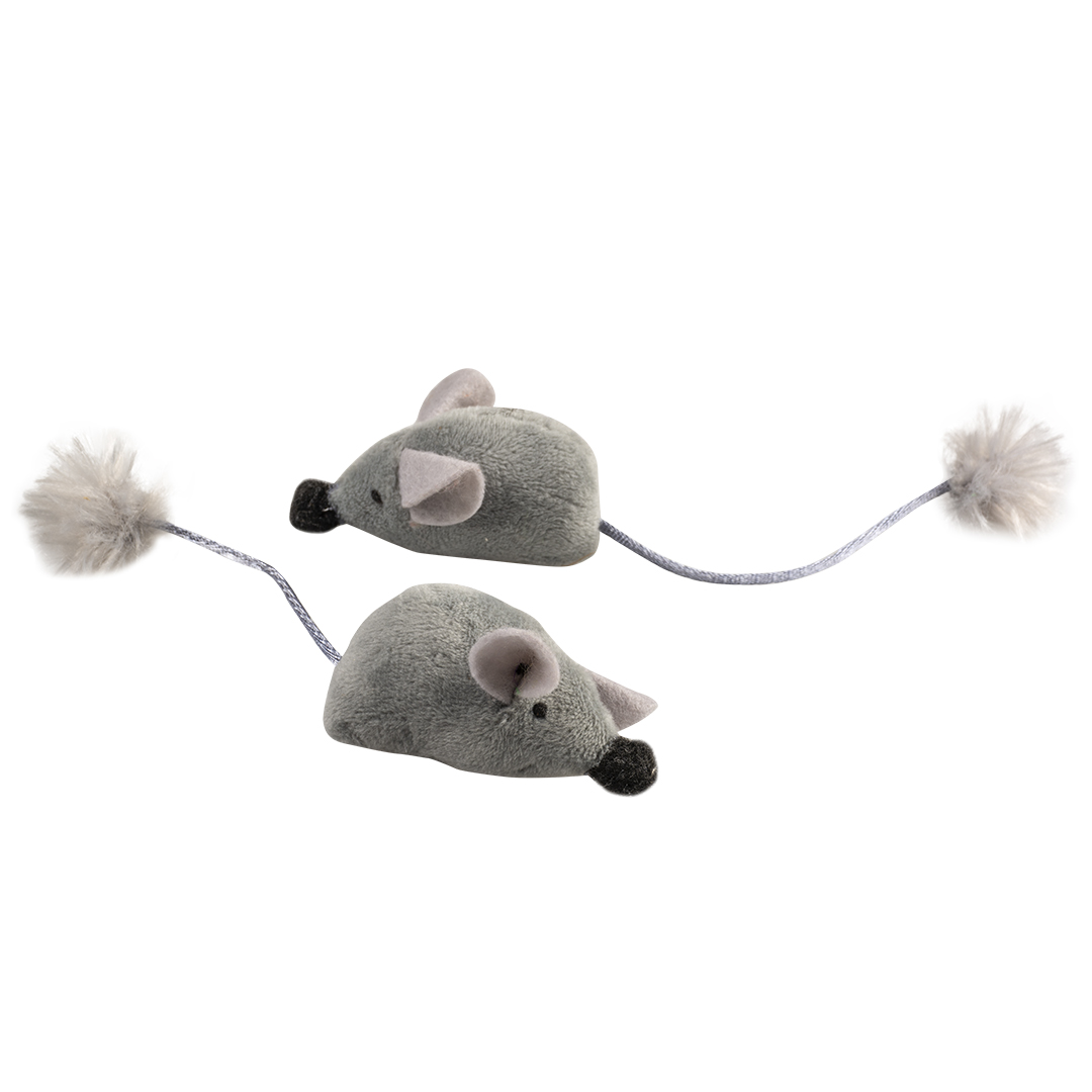 

Игрушка для кошек DUVO+ Мышки плюшевые с кошачьей мятой, серая, 16.5x5x4см, 2шт, DUVO+ Игрушка для кошек мягкая "Мышки плюшевые с кошачьей мятой", серая, 16.5x5x4см, уп/2шт. (Бельгия)