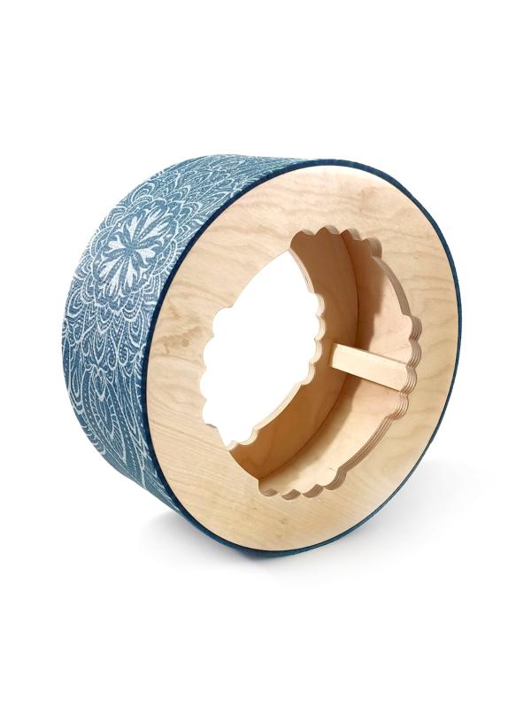 

Йога колесо Mandala Blue (1.6 кг, 32 см, синий)
