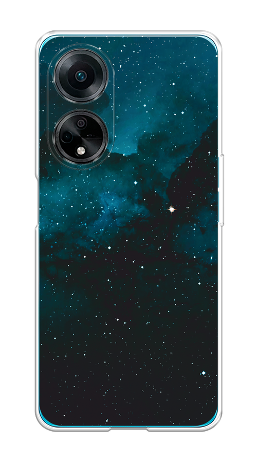 

Чехол на Oppo A98 "Синий космос", 2514450-1