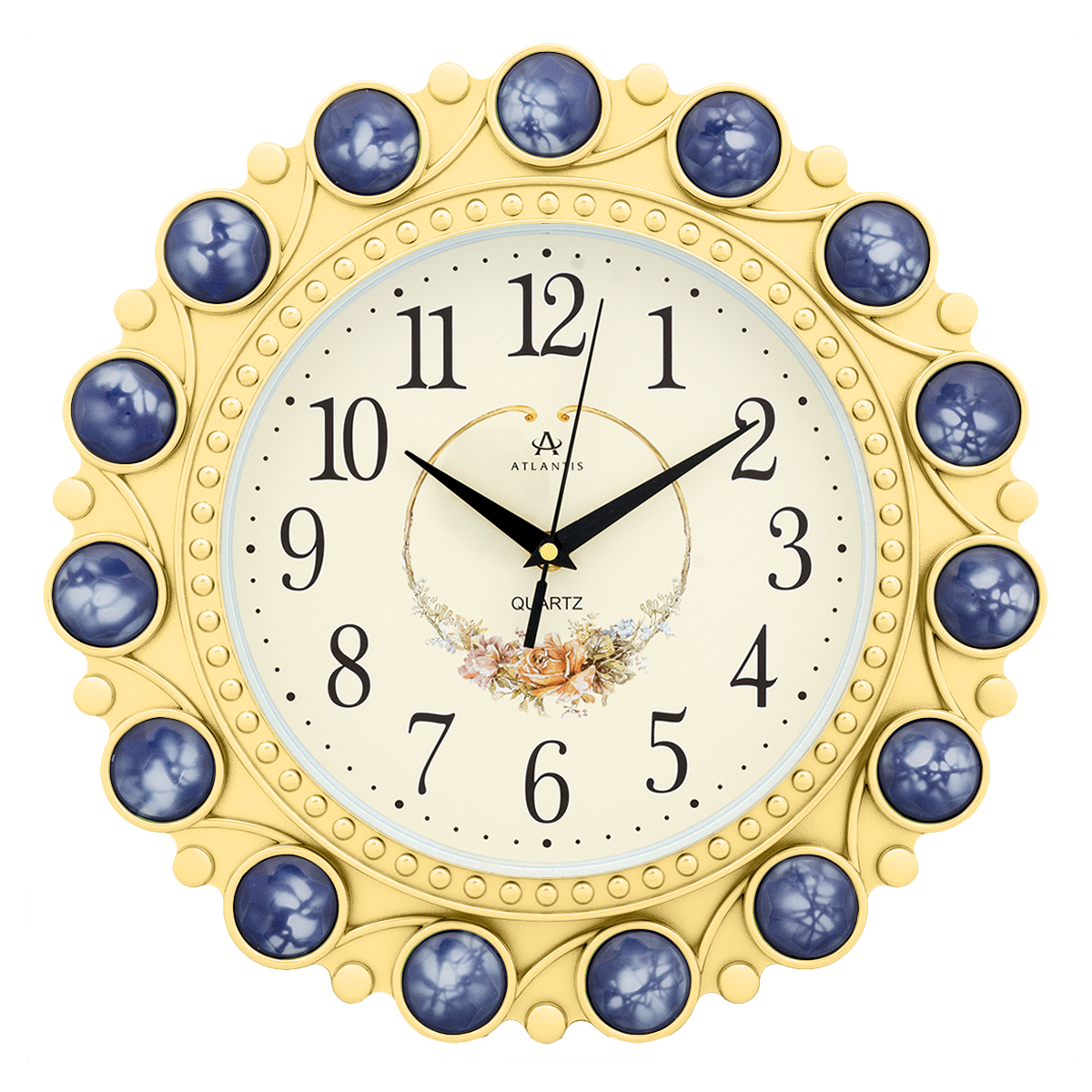 

Интерьерные часы Atlantis TLD-6998E blue jewelry, TLD-6998E blue jewelry