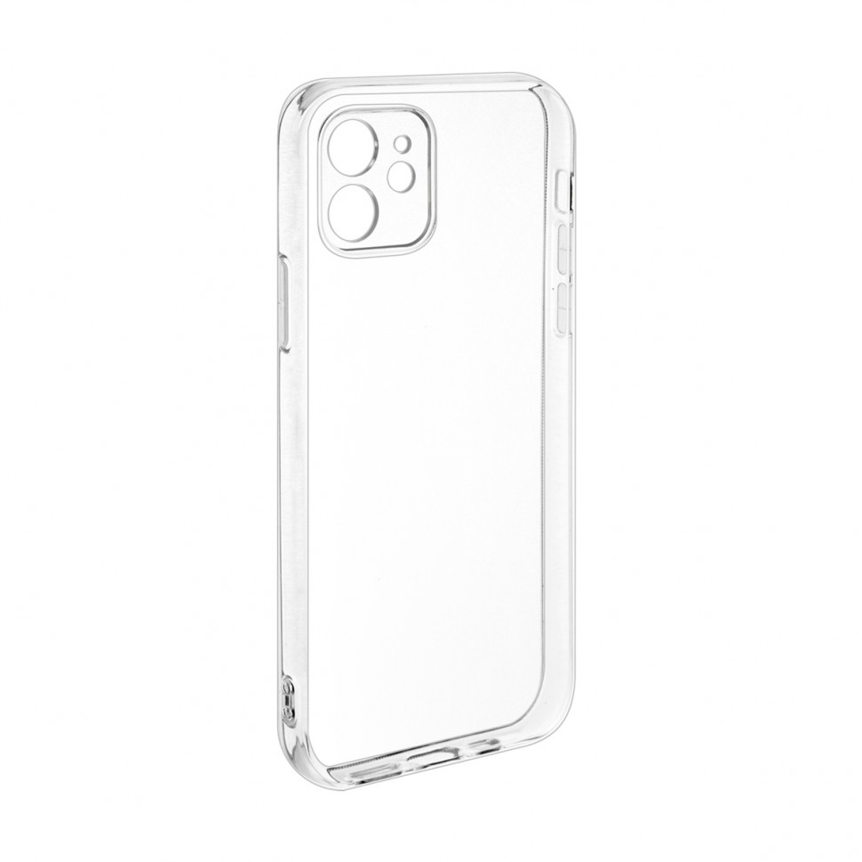 

Чехол для iPhone 12 PromiseMobile силиконовый с защитой камеры прозрачный