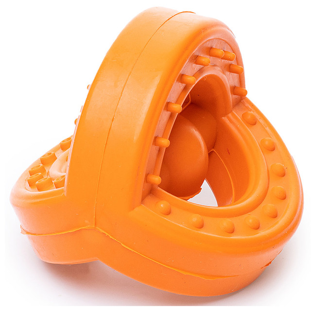 Игрушка для собак резиновая DUVO+ Tugger, оранжевый, 14см