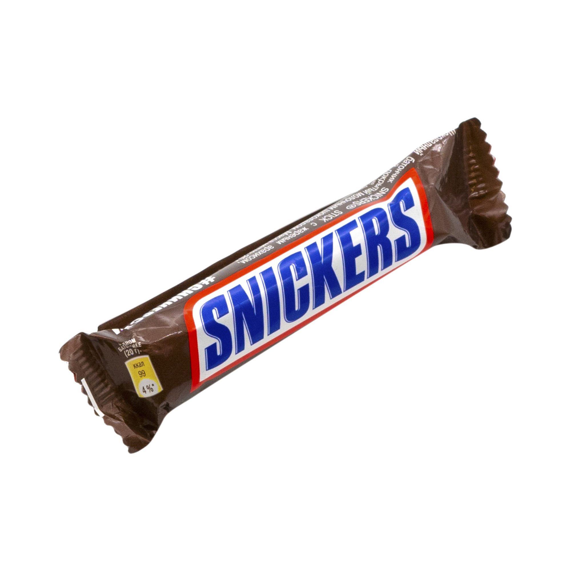 Батончик шоколадный Snickers Stick 20 г