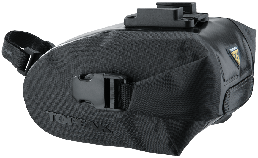 

TOPEAK Wedge DryBag, подседельная сумка с креплением QuickClick, чёрный цвет version, Smal, Черный