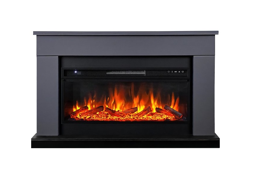 

Электрокамин Royal Flame Bergen графит с очагом Vision 42 LOG LED, Bergen Vision 42 LOG LED