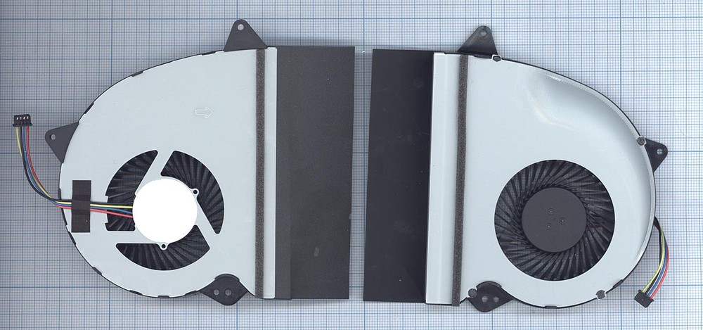 

Кулер Vbparts для Asus ROG GL552, ZX50, p/n: MF75120V1-C250-S9A, MF75120V1-(100118877V)