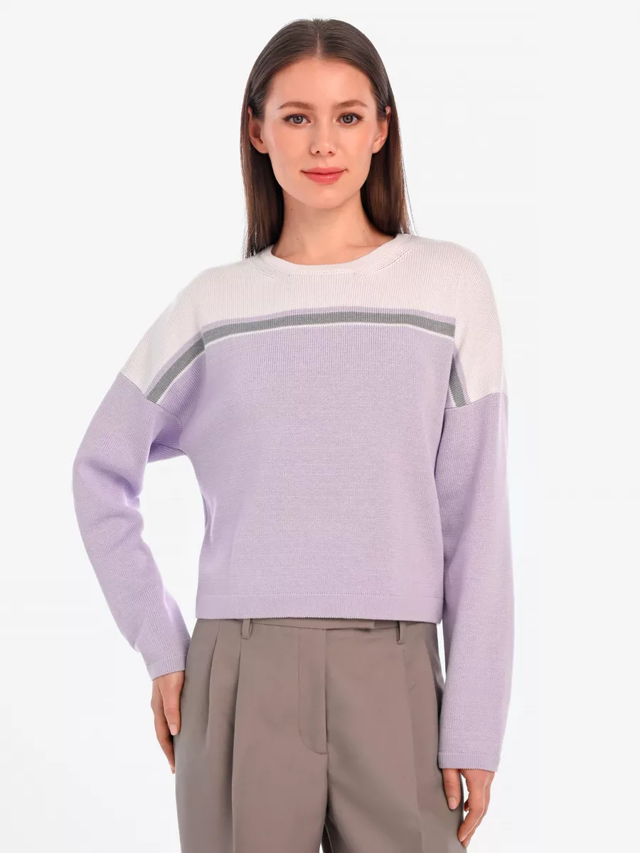 

Джемпер женский SCANDICA C1054J фиолетовый 50-52 RU, C1054J