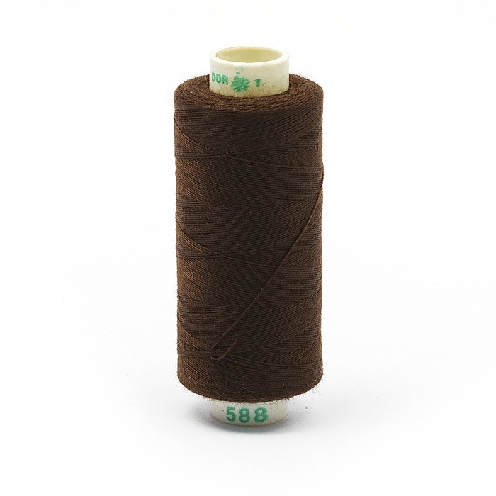 

Нитки Dor Tak бытовые, 40/2, 366 м, 100% полиэстер, цвет 588 коричневый, бытовые, 40/2, 366 м, 100% полиэстер, цвет 588 коричневый